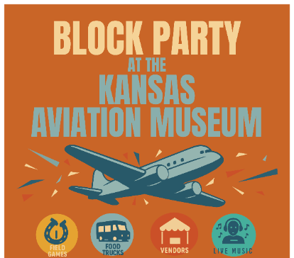 Kansas Aviation Museum Block Party